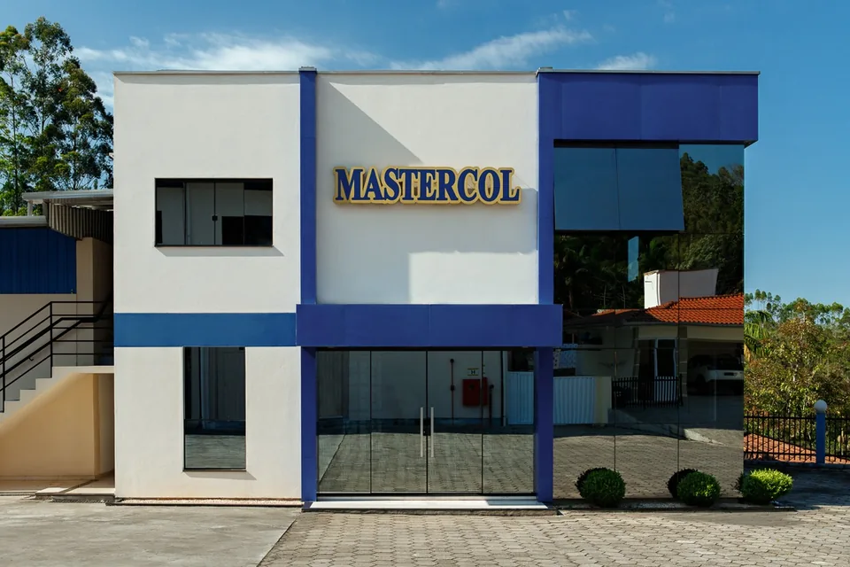 Fachada da Mastercol — Nova Trento, SC